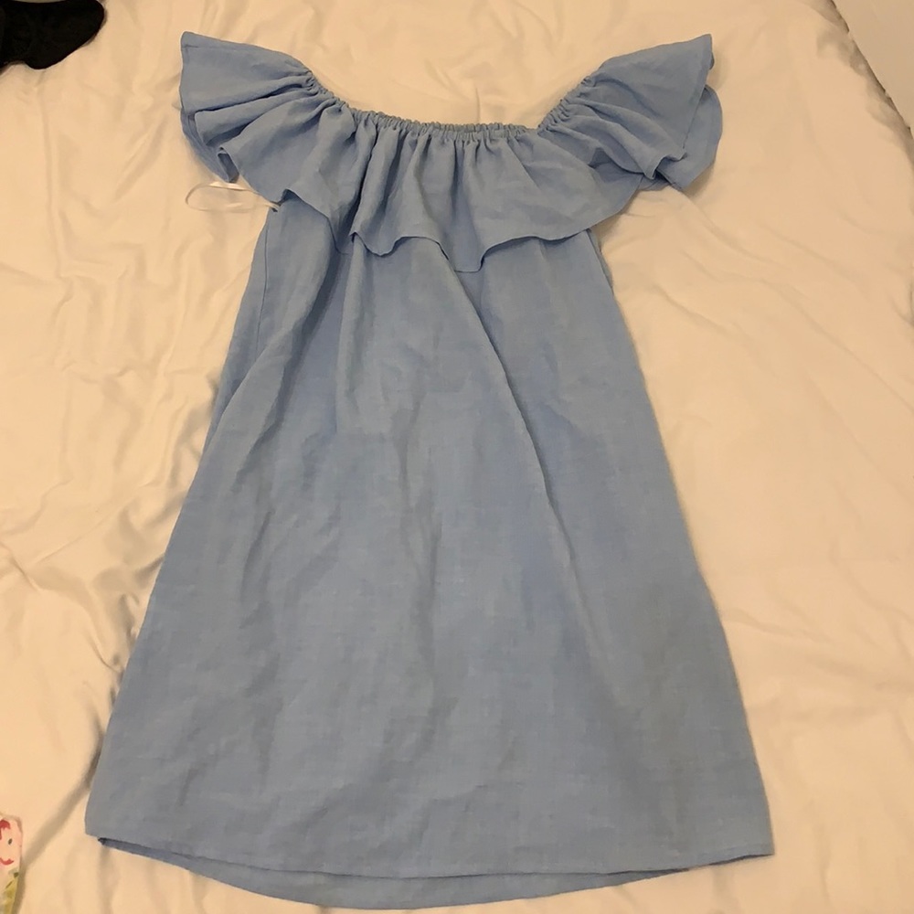 Light blue dress